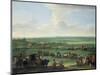 George I (1660-1727) at Newmarket, 4th or 5th October 1717, c.1717-John Wootton-Mounted Giclee Print