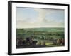 George I (1660-1727) at Newmarket, 4th or 5th October 1717, c.1717-John Wootton-Framed Giclee Print
