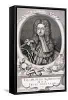 George I, King of Great Britain, 1718-George Vertue-Framed Stretched Canvas