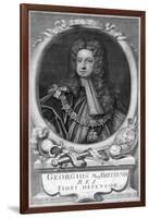 George I, King of Great Britain, 18th Century-George Vertue-Framed Giclee Print