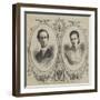 George I, King of Greece, and His Queen, the Grand Duchess Olga Constantinovna of Russia-null-Framed Giclee Print