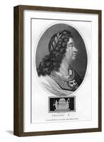 George I of Great Britain-J Chapman-Framed Giclee Print