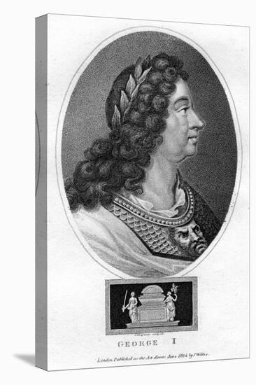 George I of Great Britain-J Chapman-Stretched Canvas