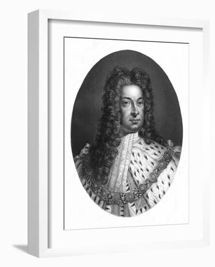 George I-Godfrey Kneller-Framed Giclee Print