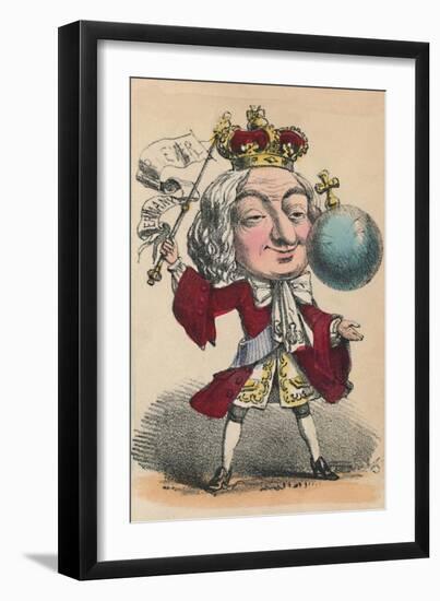 'George II', 1856-Alfred Crowquill-Framed Giclee Print