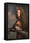 George II as Prince of Wales-Johann Leonhard Hirschmann-Framed Stretched Canvas