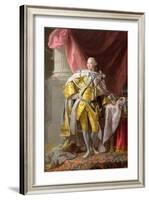 George III (1738-1820)-Allan Ramsay-Framed Giclee Print