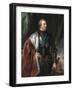 George Iii, 1783 (Oil on Canvas)-Benjamin West-Framed Giclee Print