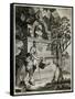 George III (Alleg Tree)-William Hogarth-Framed Stretched Canvas