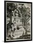 George III (Alleg Tree)-William Hogarth-Framed Art Print