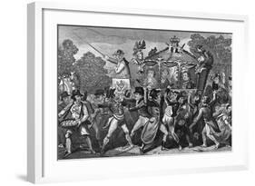 George III Attacked 1795-null-Framed Photographic Print