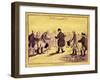 George III - caricature-James Gillray-Framed Giclee Print