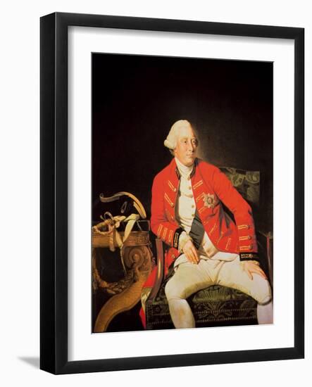 George Iii in 1771-Johann Zoffany-Framed Giclee Print