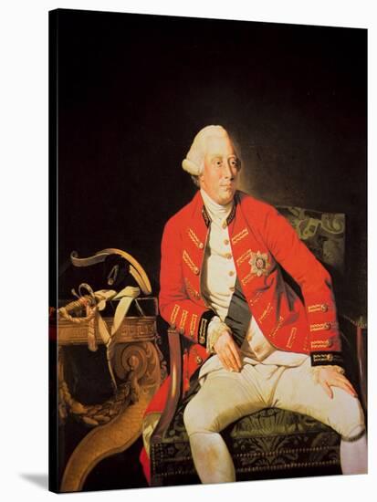 George Iii in 1771-Johann Zoffany-Stretched Canvas