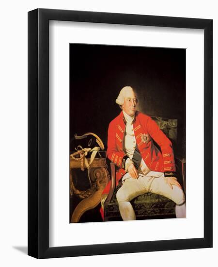 George Iii in 1771-Johann Zoffany-Framed Premium Giclee Print