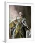 George Iii, King of England, in Gold Brocade Trimmed with Ermine, 1767-null-Framed Giclee Print