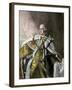 George Iii, King of England, in Gold Brocade Trimmed with Ermine, 1767-null-Framed Giclee Print