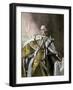 George Iii, King of England, in Gold Brocade Trimmed with Ermine, 1767-null-Framed Giclee Print