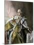 George Iii, King of England, in Gold Brocade Trimmed with Ermine, 1767-null-Mounted Giclee Print