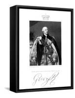 George III, King of Great Britain and Ireland, 19th Century-W Holl-Framed Stretched Canvas