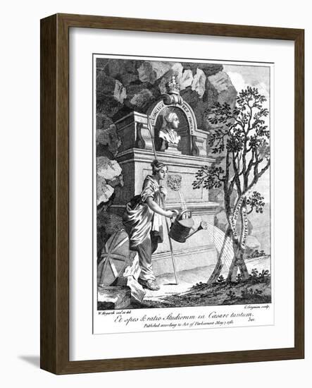 George III of the United Kingdom, 1761-Charles Grignion-Framed Giclee Print