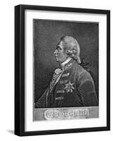 George III of the United Kingdom-J Chapman-Framed Giclee Print