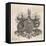 George III's Coat Arms-J. Pars-Framed Stretched Canvas