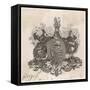 George III's Coat Arms-J. Pars-Framed Stretched Canvas