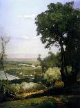 Over the river-George Inness-Giclee Print