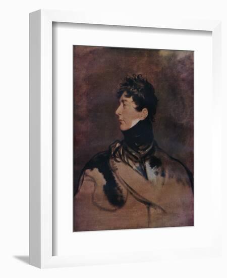 'George IV, (1762-1830), King of Great Britain and Ireland', c1814-Thomas Lawrence-Framed Giclee Print