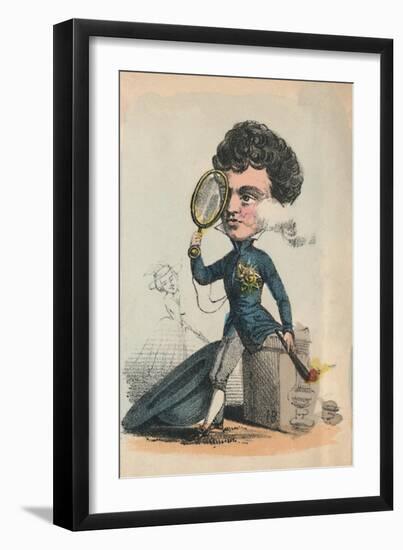 'George IV', 1856-Alfred Crowquill-Framed Giclee Print