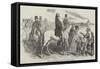 George IV and the Duke of Wellington on the Field of Waterloo-null-Framed Stretched Canvas