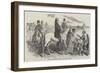 George IV and the Duke of Wellington on the Field of Waterloo-null-Framed Giclee Print