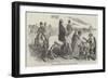 George IV and the Duke of Wellington on the Field of Waterloo-null-Framed Giclee Print