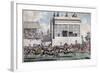 George IV and the Duke of York, the Royal Stand, Ascot, Early 19th Century-null-Framed Giclee Print