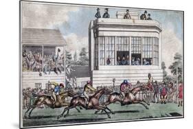 George IV and the Duke of York, the Royal Stand, Ascot, Early 19th Century-null-Mounted Giclee Print