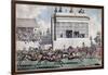 George IV and the Duke of York, the Royal Stand, Ascot, Early 19th Century-null-Framed Giclee Print