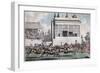 George IV and the Duke of York, the Royal Stand, Ascot, Early 19th Century-null-Framed Premium Giclee Print