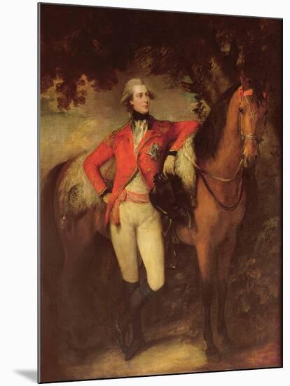 George Iv, as Prince of Wales, 1782-Thomas Gainsborough-Mounted Giclee Print