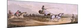 George IV in Carriage-null-Mounted Art Print