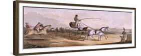 George IV in Carriage-null-Framed Premium Giclee Print