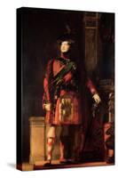 George IV in Highland Dress, 1830-Sir David Wilkie-Stretched Canvas