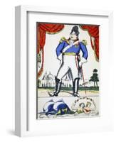 George IV, King of Great Britain and Ireland from 1820, (1932)-Rosalind Thornycroft-Framed Giclee Print