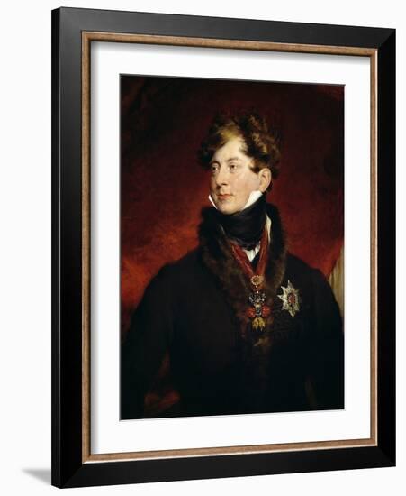 George Iv-Thomas Lawrence-Framed Giclee Print