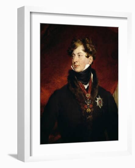 George Iv-Thomas Lawrence-Framed Giclee Print