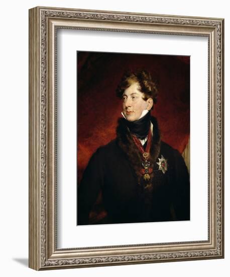 George Iv-Thomas Lawrence-Framed Giclee Print