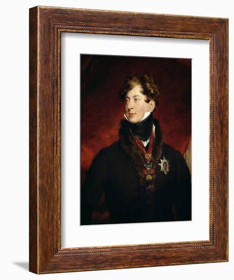 George Iv-Thomas Lawrence-Framed Giclee Print