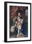 George John Spencer, 1st Lord of the Admiralty in Garter Robes-John Singleton Copley-Framed Giclee Print