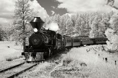 Yellowstone Creek and Clouds I-George Johnson-Photographic Print