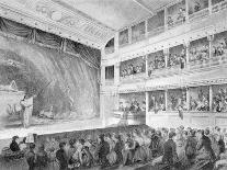 Interior of the Little Theatre, Haymarket in London, 1815-George Jones-Giclee Print